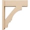 Ekena Millwork 8-in W x 26-in D x 30-in H Balboa Block Rough Cedar Woodgrain TimberThane Outlooker, Primed Tan OUTUR080X26X30BOA44RCPR - alternate 5